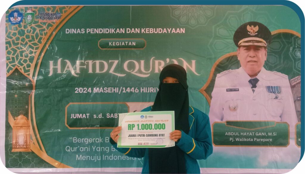 Melangkah dengan Cahaya Al-Qur’an: Perjuangan Santri SMP Integral Hidayatullah Parepare Raih Juara 1